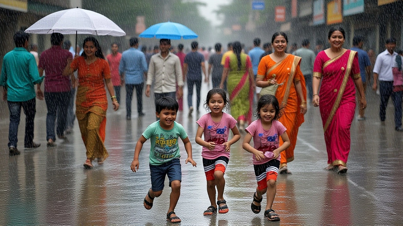 Heavy Rain Alert Sweeps Eastern and Northern India as Delhi Braces for Triple Weather Attack
